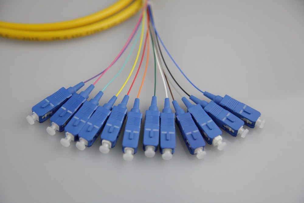 12芯束狀尾纖SC-PC