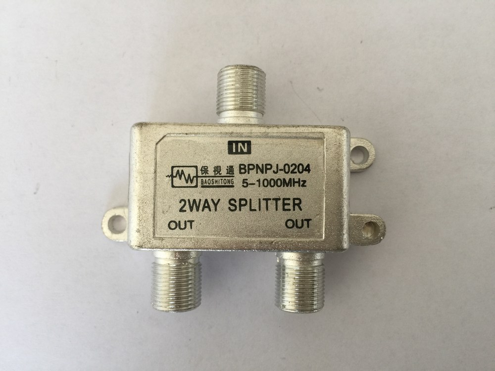 有線(xiàn)電視系統(tǒng)通用型二分配