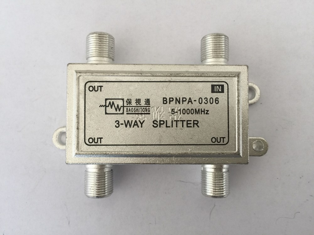 有線(xiàn)電視系統(tǒng)通用型三分配
